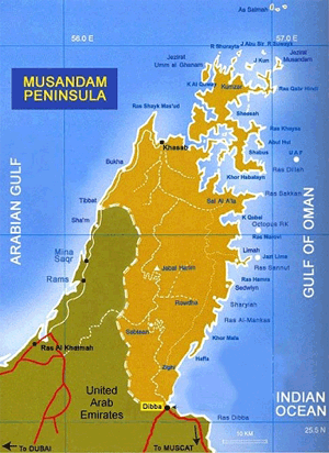 The Musandam Peninsula